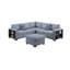 Ensemble de canapé modulaire 4 pièces Contemporary