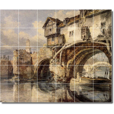 Carreau de peinture murale 25,5 po x 21,25 po 4,25 po x 4,25 po