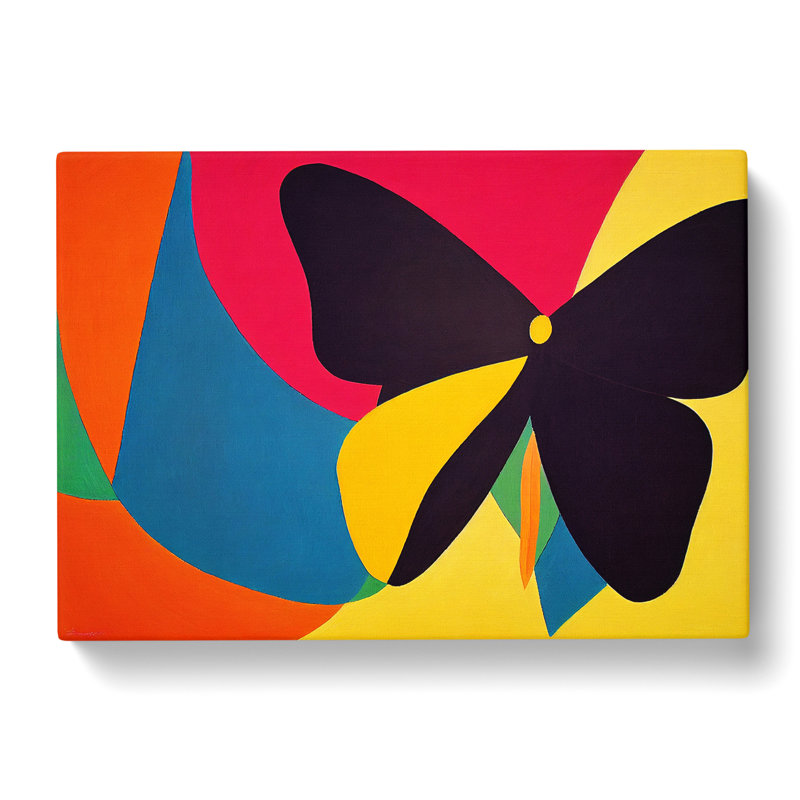 Butterfly Abstract Vol.1 - Wrapped Canvas, 35cm H x 50cm W x 3cm D