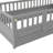 Etian Floor bed, integral construction with super high security barrier, door, children's floor bed frame, Montessori children's floor bed-1610811328-1610811329