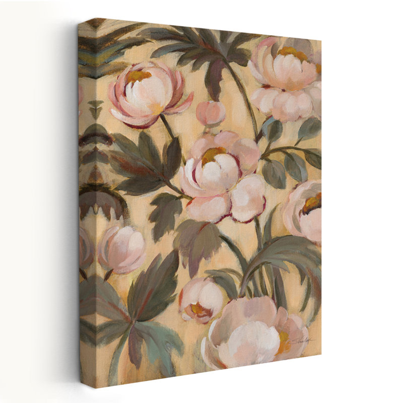 Pivoines traditionnelles et campagnardes II, H 24 po x l 16 po