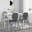 Deirdre Solid Wood Base Dining Table