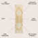 Marlik Ornate Medallion Modern Yellow/Cream Rug