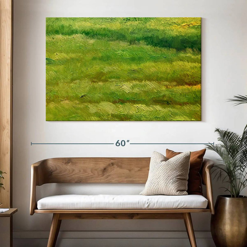 Avery Green Fields, 34" H x 51" W