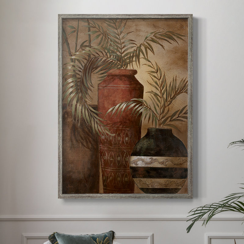 Exotic Holiday I, reproduction encadrée - bois massif, H 11 po x l 9 po