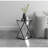Ginna Glass Top End Table