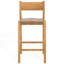 Devnie Woven Leather Counter Stool-1358552845