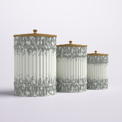 Metal Canister - Set of 3
