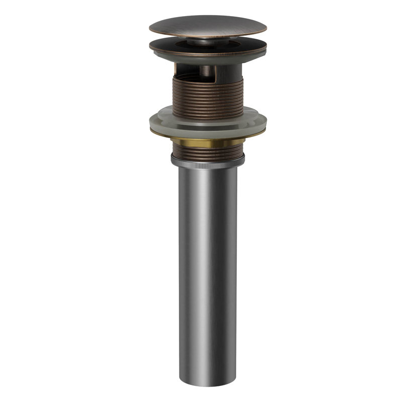 Karran Pop-up Bathroom Sink Drain With Overflow, Oil Rubbed Bronze