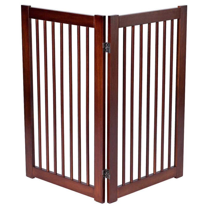 Sia Wood Wall Mounted Pet Gate
