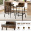 Tabouret de bar 2 pièces Mizell-803731933