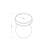 Begonia Outdoor Side Table , 15.75'' in. W 15.75'' in. D-98705496