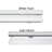7-Panel Single Rail Panel Track Extendable 110"-153" W x 94"H, Panel Width 23.5", Macadamia, Iris-84546639