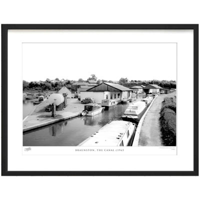 Braunston, The Canal C1965 by Francis Frith - Single Picture Frame Print