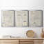 «Nautical Journal IV», ensemble de 3 impressions sur toile encadrées-1852098930-1852098931