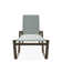 Holna Outdoor Rust-Resistant Metal Chaise Lounge