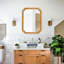 Armoire à miroir murale avec tablettes de rangement, miroir de pharmacie pour salle de bain, salon, entrée 31,5 "x 23,82"