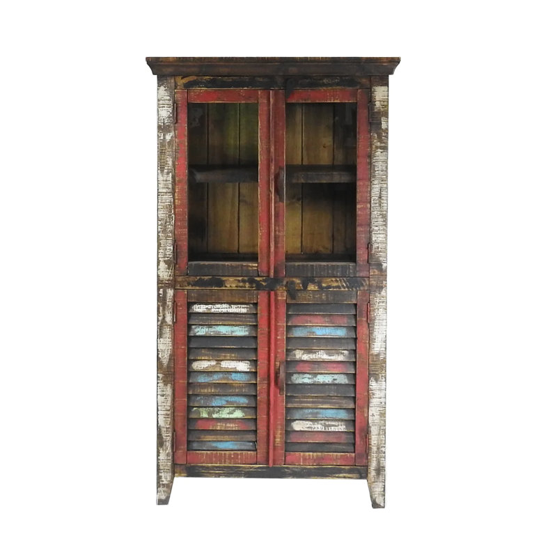 Dimia Solid Wood Armoire