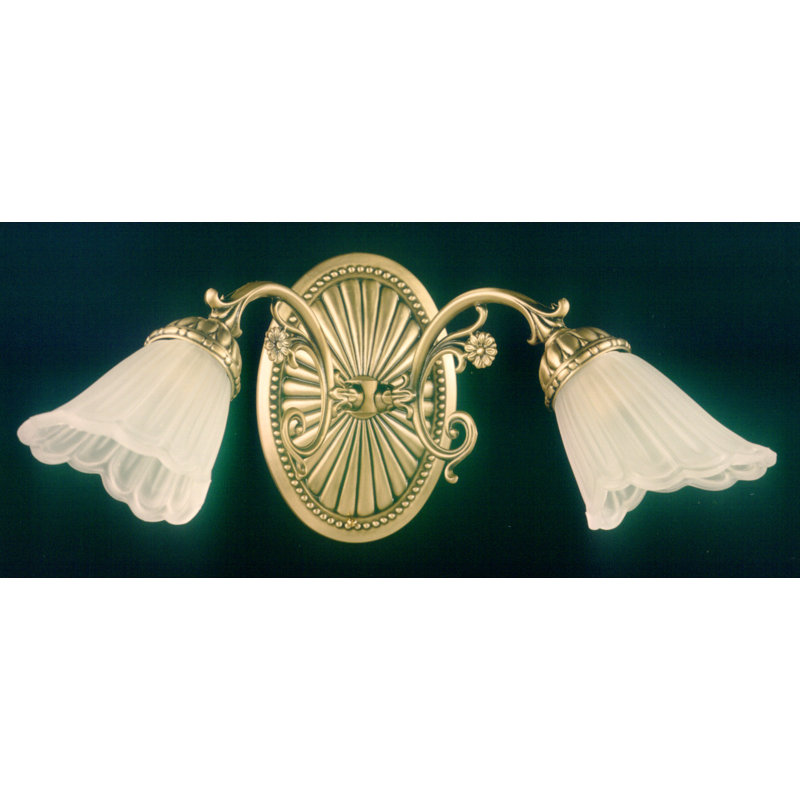 Cram Armed Sconce, French Gold