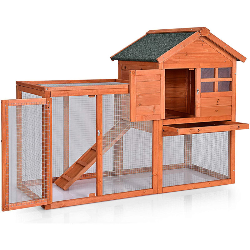 Mabini Weather Resistant Small Animal Hutch