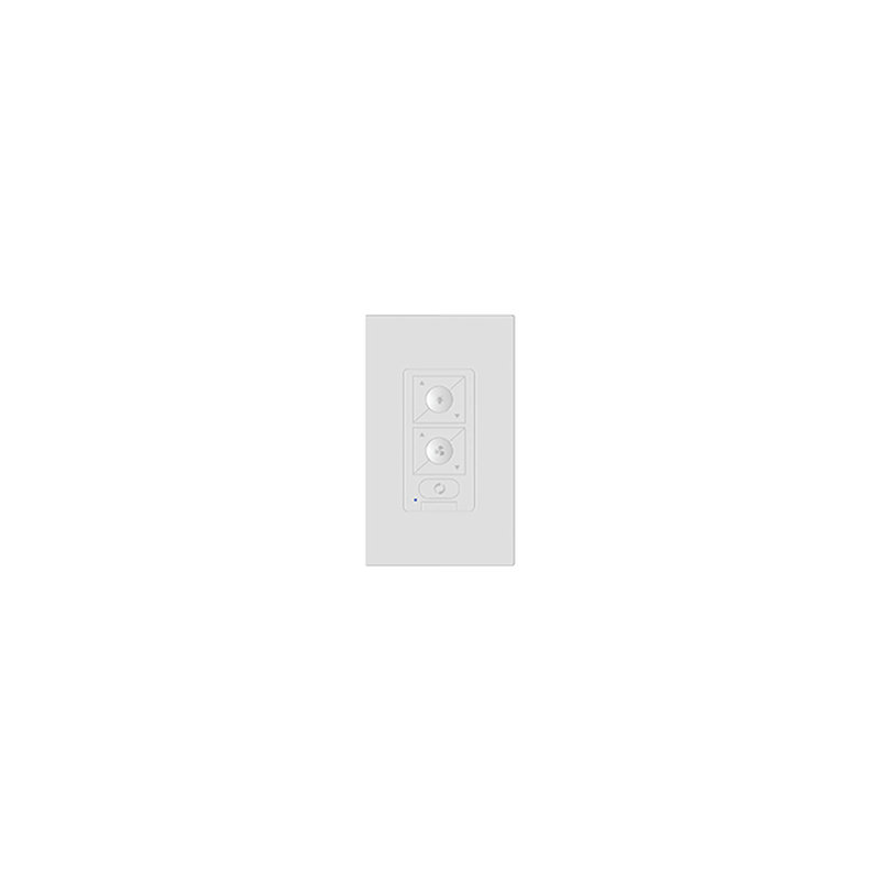 White Modern RF Ceiling Fan Wall Control