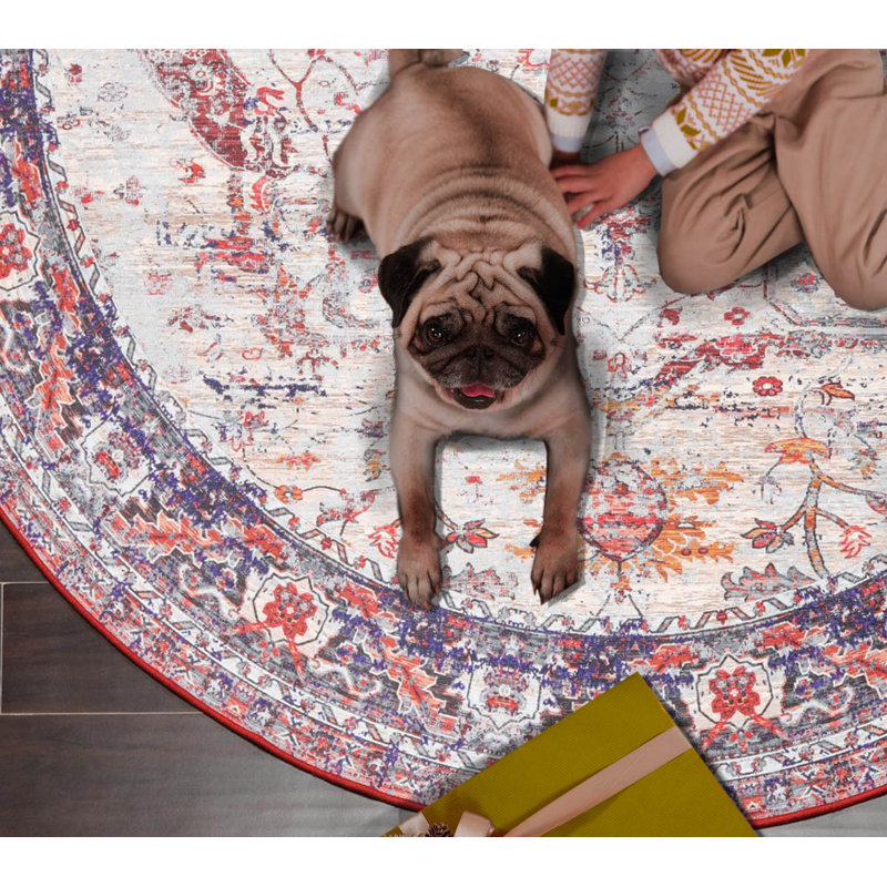 Tapis intérieur / extérieur Hokuto, Rond 6 pi
