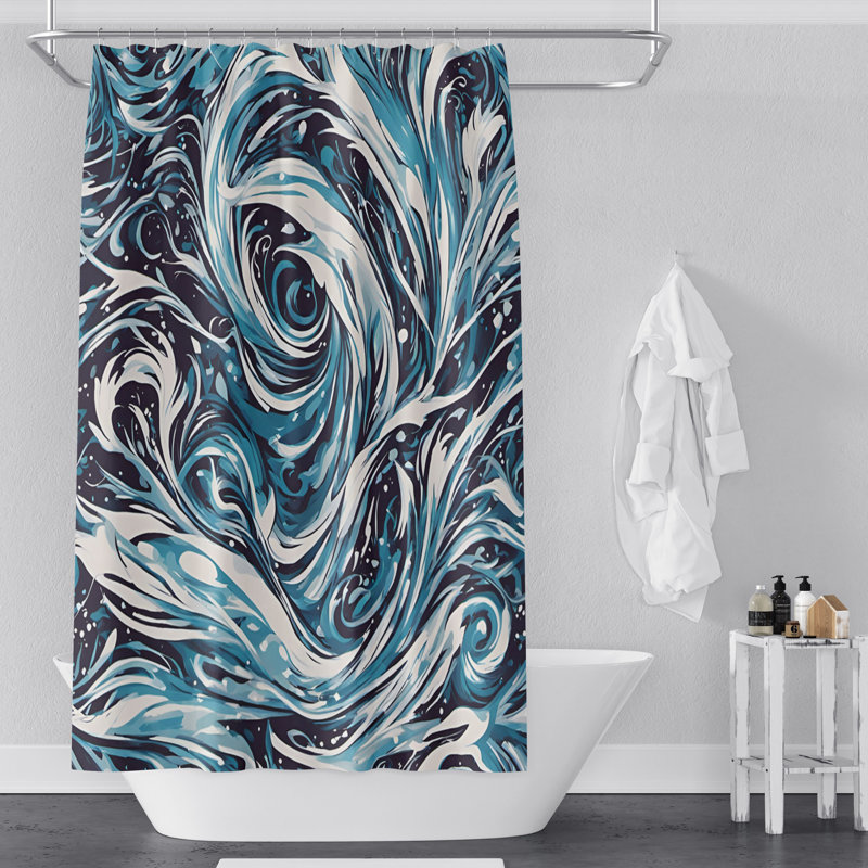 Rideau de douche SH00869, L 70 po x H 93 po