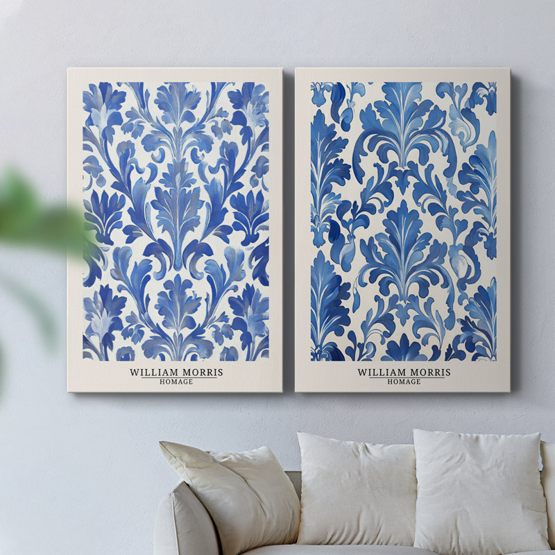 Série sur toile tendue avec châssis de qualité supérieure - Prêt à accrocher, H 18 po x l 24 po