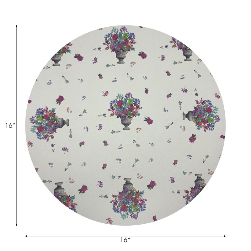 Pistils Small Bouquet Pebbles 16" Vinyl Placemat