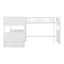 Lit superposé avec lit mezzanine attaché, avec tiroirs-1654121608