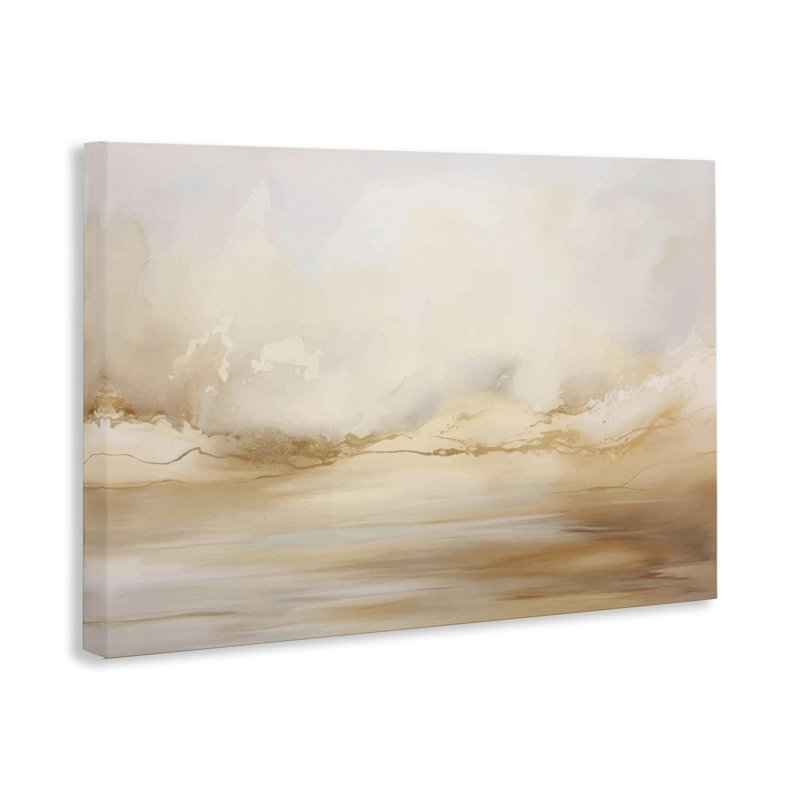 «Neutral Abstract Horizon Line», conception par LSR Creative Studio, H 16 po x l 24 po