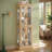 Lighted Curio China Cabinet with Adjustable Shelves-354840661