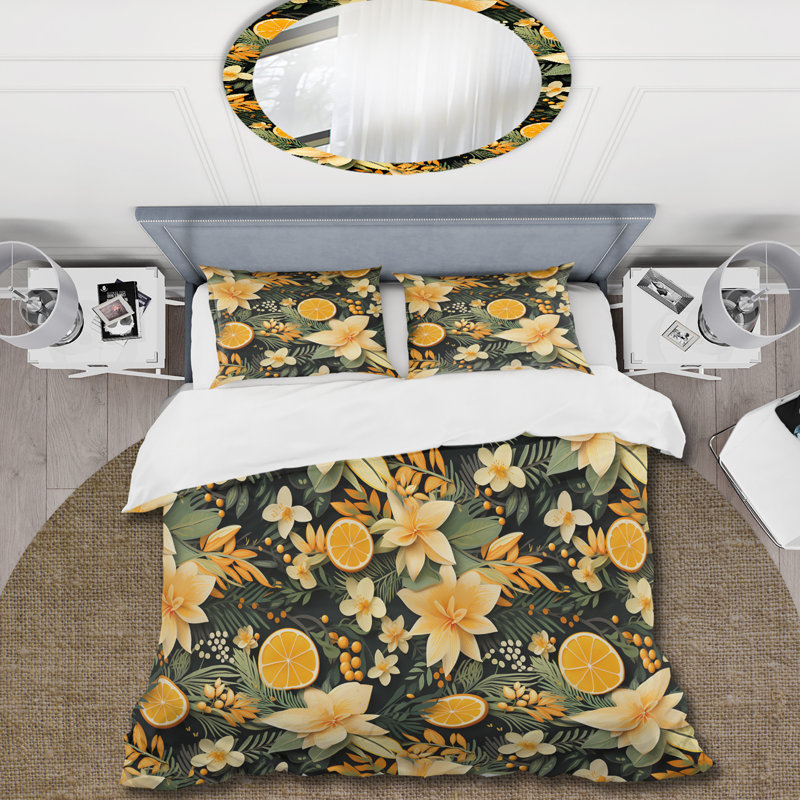 Literie Mango Tango, Housse de couette simple + 1 taie décorative stan