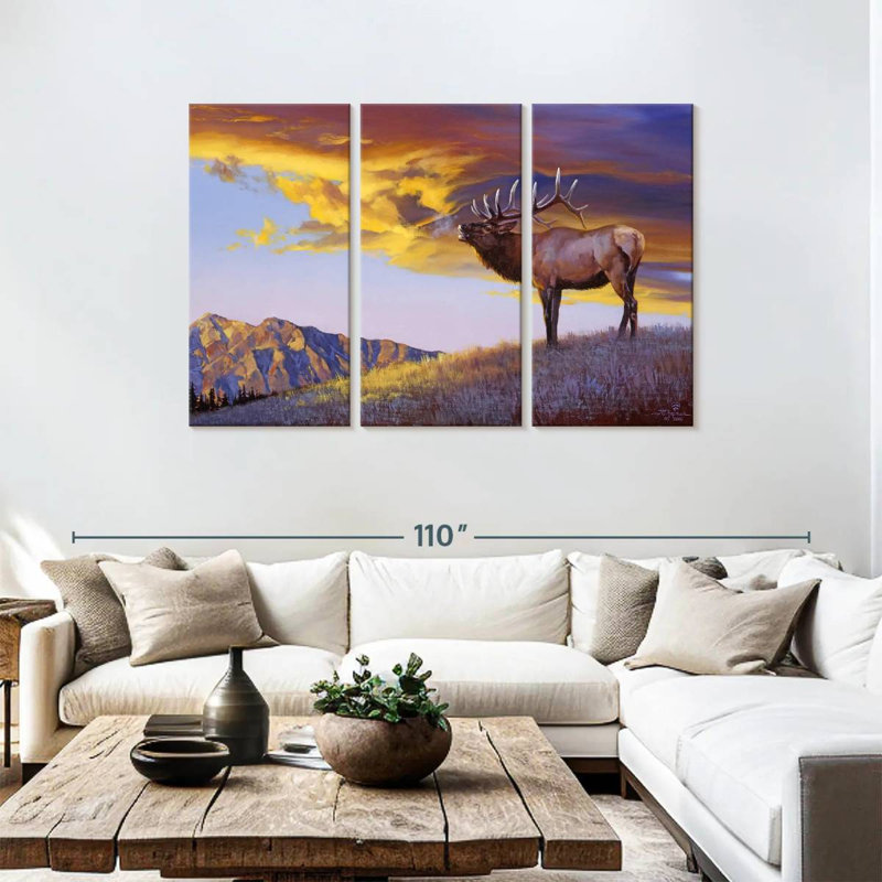 Brampt Reveille, 48" H x 74" W
