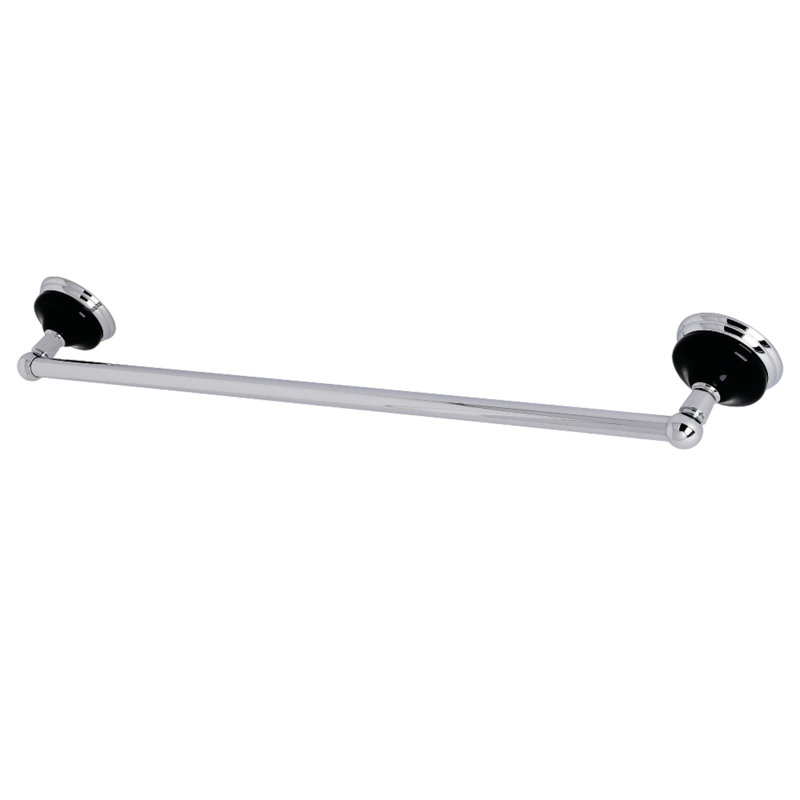 Kingston Brass Water Onyx 24-Inch Towel Bar, Polished Chrome