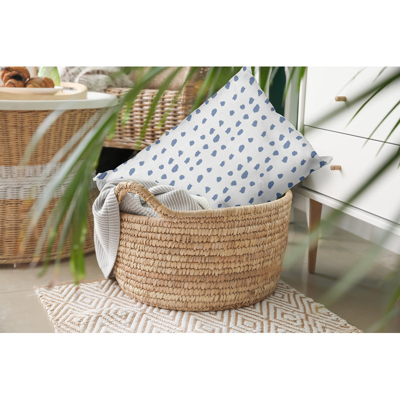 Coussin décoratif en polyester intérieur / extérieur, H 14 po x l 20 po, Rectangulaire