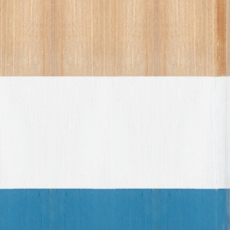 White Wood Novelty Canoe Oar Paddle Wall Decor with Arrow and Stripe Patterns