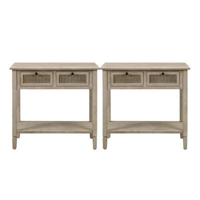 Ambreal 32'' Solid Wood Console Table