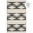 Outdoor Rug Plastic Straw Rug Waterproof Patio Joezette Natural & Black-1004998337