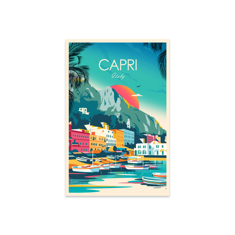 Capri sur peinture plastique / acrylique