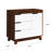 Hudson 3-Drawer Changer Dresser with Removable Tray-7206476