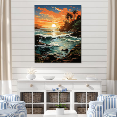 " Beach Photo Tropical Vibes XVIII "