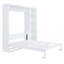 Lit escamotable mural avec tablettes Murphy-1089280312-1089280311