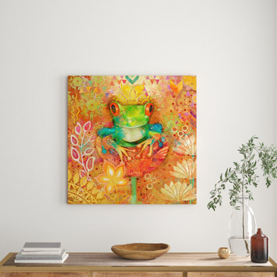 Evelia - Wrapped Canvas Painting