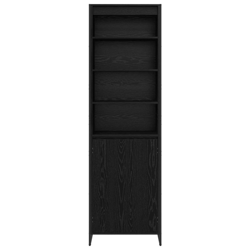 60cm Sideboard, Black Oak