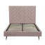 Grand lit en velours capitonné Crosby-380434002-380434003