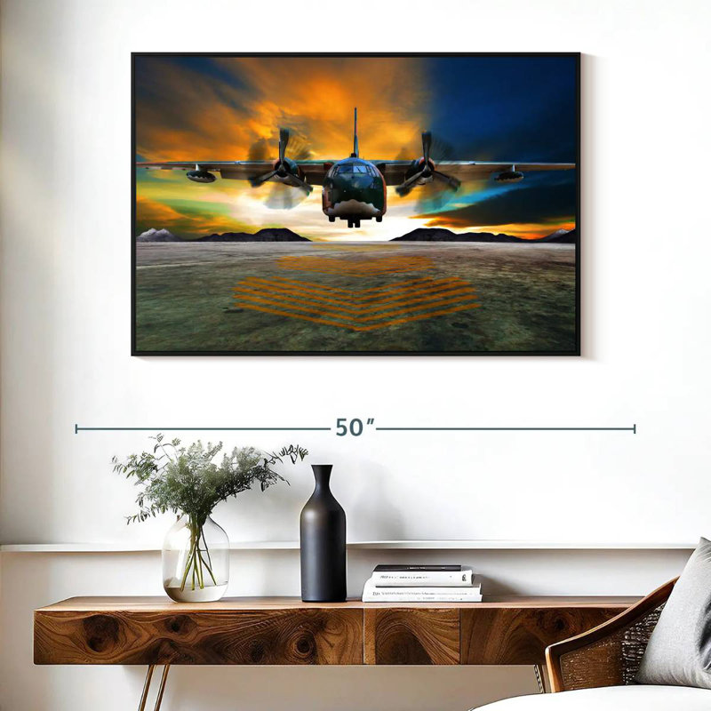 Avion Mehar Air Force, H 27 po x l 40 po