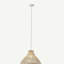 Suspension en forme de cloche en bambou
