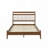 Transitional Design Platform Bed with  Wood Frame-1294209397