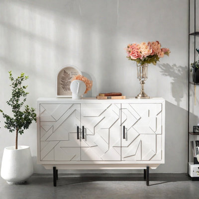 French Retro Entryway Cabinet